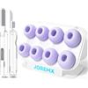 joremx Gommini di ricambio (4Paia-Per AirPods Pro 1&2-Viola-XS/S/M/L)
