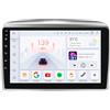hizpo Autoradio Android 13 per Lancia Ypsilon 2006-2011 con Wireless Carplay Android Auto 8-Core 4G+32G Schermo QLED WiFi Navigazione Bluetooth 5.0