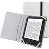 ENJOY-UNIQUE EnjoyUnique - Custodia universale per 6" Ereader per kobo Kindle Sony Pocketook Tolino Ereader in rilievo con nome dell'autore