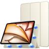 TiMOVO Cover per iPad Air 11 Pollici M4/M3/M2, Air 5a/4a Gen, Oro Champagne