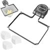 Aililong Drain Strainer Lavello da Cucina con Ventosa, 100 Sacchetti a Rete, 2 in 1 Filtro per lavello - Filtro Capelli Cucina e ripiano Stracci, Bianco Trasparente