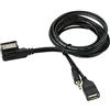 ENJOY-UNIQUE 3.5mm Musicale AMI MMI Interfaccia Caricabatterie USB Aux MP3 Cavo Audio Adattatore Ricevitore per VW per Audi S5 Q5 Q7 A3 A4L A5 A1