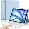 IVEOPPE Tastiera per iPad Air 13 M4 2026/M3 2025/M2 2024/iPad Pro 12.9 3-6 Gen