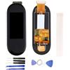 Generic Schermo LCD di visualizzazione per Xiaomi Mi Band 4 Schermo Touch inVetro assemblato di Ricambio + Strumenti (Nero)