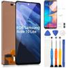 ARSSLY LCD Schermo per Samsung Galaxy Note 10 Lite N770 N770F SM-N770F SM-N770F/DS SM-N770F/DSM Highlight LCD Display Digitizer Touch Schermo Ricambio Assembly con Strumenti