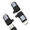 zoyuzan OTG Audio USB C Femmina a Lightning Adattatore per iPhone 14 13 Pro Max per Apple per iPad Stick Cavo (3 pezzi), jack per cellulare, tastiera, dati Sync Backup Hub Microfono 3.0 Jack Car