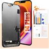 Arbilato Display LCD per iPhone 14 Plus Schermo di Ricambio | A2886 A2632 A2885 A2896 A2887,Touch Screen Display Digitalizzatore Vetro Assemblea, con Riparazione Strumenti