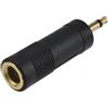 kenable Adattatore audio da presa mono jack femmina di 6,35 mm a spina mono jack di 3,5 mm
