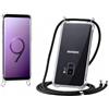 JProtect Catena per cellulare per Samsung Galaxy S9 Plus, custodia bumper,S9 Plus,Necklace Custodia per Samsung Galaxy S9 Plus con cinturino,collana per cellulare