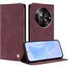 TAUYN Cover Custodia Folio in Pelle per ZTE Blade A75 5G
