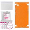 apgo SKIN BACK+SIDES RETRO+LATI Film Pellicola protettiva Protezione Posteriore per Apple iPhone SE 2020, skin sticker film foil vinyl