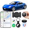 JTLEU GPS Tracker per Auto,Localizzatore GPS Senza Abbonamento con Android e iOS (Nero)