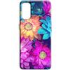 Mixroom - Cover Custodia Back case In TPU Silicone Morbida Per Motorola Moto G82 5G Fantasia Fiori Flowers W357