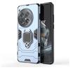 RonRun Cover per OnePlus 12 Custodia per Magnetica Porta Telefono da Auto Doppio Strato a 360° Cavalletto in Metallo Antiurto blu navy