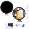 Generic Schermo LCD di visualizzazione per Xiaomi Mi Watch XMWT06/Mi Watch Color Sports XMWTCL01/Mi Watch Revolve Active XMWTCL02 Schermo Touch inVetro assemblato di Ricambio + Strumenti (Nero)