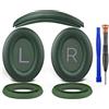 SOULWIT Kit di Ricambio per Cuscini Auricolari + Fascia + Copripadiglioni in Silicone, per Bose QuietComfort 45 (QC45)/QuietComfort SE (QC SE)/Nuove Cuffie Wireless Over-Ear-Verde cipresso