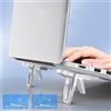 Micool Supporto per computer portatile, portatile, in lega di zinco, leggero, mini supporto ergonomico per tablet da 10 a 17 pollici (2 pezzi)