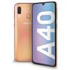 Samsung Galaxy A40 Smartphone, Display 5.9 Super AMOLED, 64 GB Espandibili, RAM 4 GB, Batteria 3100 mAh, 4G, Dual Sim, Android 9 Pie, [Versione Italiana], Coral