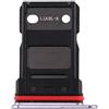 Generico Ricambio Compatibile con OnePlus 7T HD1900 HD1901 HD1903 HD1905 HD1907 Try Tray Vassoio alloggio Porta Scheda Sim Card Slot Slitta Lettore (Silver)