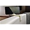 3D Cabin Supporto per telefono per vasca da bagno, regolabile fino a 80 mm, bianco