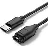 Mugust Cavo di ricarica USB C per Garmin Fenix 7 8 7S 7X 6S 6X Pro, Forerunner 965 955 265 265S 255 255S, Quatlx 7, Approach S62 S60, Venu 2 Plus 2S Sq2, Instinct 2 2S 2X, Enduro 2, Vivoactive 4 3, Tactile