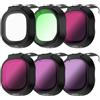 ARMYJY Filtro per obiettivo fotocamera droni, ND CPL UV set per DJI NEO2 con vetro ottico HD multistrato e robusto telaio in lega di alluminio (A)