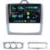 BXLIYER SXAUTO [6G+128G] Android 15 IPS Autoradio Per Ford Focus Exi MT 2 3 Mk2/Mk3 2004-2011 - Senza fili CarPlay/Android Auto - Camera + MIC - DAB WIFI Fast-boot Volante 360-CAM AHD DSP BT 2 Din 9 Pollici