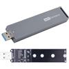NGFF Adattatore convertitore per case esterno PCBA per SSD SATA 2280 2260 2242 2230 con chipset ASM1153E, canale singolo B/M-key per USB 3.0