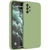 HAFFAN Custodia in Silicone TPU Compatibile con Samsung Galaxy A52 / A52 5G / A52s 5G (6.5 inches), Cover Case Protettiva per Cellulare - Verde Matcha