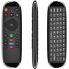 EazyGwdrig Telecomando multifunzione wireless, telecomando per tastiera e mouse, telecomando universale 2,4 G per Smart TV, proiettore Android, PC, ecc