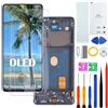 H&LYCYJ Display Schermo per Samsung S20 FE 4G OLED nero con cornice | Con impronte digitali，Wear Toolkit，OLED，HD+ Display，sostituire lo schermo，per i modelli:G780F G780F/DSM G780G