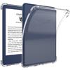 YILZAR Custodia trasparente TPU per Kindle Paperwhite 12 generazione 7 pollici 2024 e Kindle Colorsoft Signature Edition, cover sottile leggera antiurto con angoli rinforzati