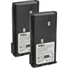 vhbw 2x batteria sostituisce Kenwood KNB-15a, KNB20N, KNB20, KNB-15h, KNB-14a per radio (1800mAh, 7,2V, NiMH)
