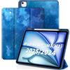 CACOE Cover Compatibile con iPad Air 13 Pollici M3 2025/2024 | Custodia con iPad Air 13 Pollici M2 2024, Ultra Sottile Smart Cover Case in Pelle, Estrella Azul