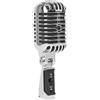 HOOLRZI Microfono dinamico vintage da palcoscenico antico aspetto nostalgico in metallo pickup montato agli urti per musicisti e vocalisti Microfono cardioide unidirezionale