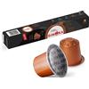 Gimoka - Capsule in Alluminio, Compatibili Nespresso in tubo, Gusto Forte Premium Coffee - 100 Capsule