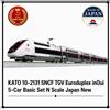 KATO 10-2131 SNCF TGV Euroduplex inOui 5-Car Basic Set Scala N Giappone Nuovo