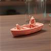 Barca da Pesca in Miniatura Dipinto a Mano Modellino Barca da Pesca Dettagliato