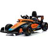 Biemme Bcs Auto elettrica F1 Team 12V RC (115x67cm) MCLAREN Nero e Arancio 1123 BK