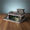 Diorama Di Parcheggio Multipiano In Scala 1:64 Con Struttura A Due Livelli E