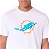 New Era NFL Maglietta Football Americano Maglia Logo della Squadra Maglietta per Tifosi Sport