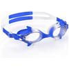 Ambienden Occhiali Piscina Unisex con Visione Grandangolare 180° HD e Design Squalo, Occhialini Nuoto Antiappannamento e Protezione UV per Bambini 3-10 Anni