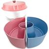 STYYL Stampo in silicone 2 pezzi adatto per la maxi forma del forno Omnia®, inserto in silicone, teglia da forno, stampo in silicone, stampo per dolci, stampo in silicone per Omnia Sweden