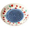 Generico Piastra per Grattugiare in Ceramica - Rotonda in Ceramica con Motivo Frutta, Manuale | per Grattugiare Aglio - per, Formaggio, Fragola, Verdura, Cottura, Cucina