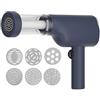Generic Macchina di pasta elettrica - macchina per pasta automatica con impasto integrato, ideale per la pasta di casa fresca | Macchina per noodle portatile ricaricabile, nuda wireless - premere a P