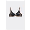 Tezenis Reggiseno Balconcino Paris Jungle Glow Donna Nero