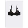 Tezenis Reggiseno Balconcino Paris Midnight Secret Donna Nero