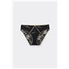 Tezenis Slip Jungle Glow Donna Nero