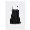 Tezenis Sottoveste In Pizzo Midnight Secret Donna Nero