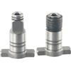 Gastagrav Set di 2 punte esagonali da 0,6 cm, per avvitatore elettrico brushless per avvitatore a percussione, con cuscinetto a sfera caricato a molla, per mandrino trapano